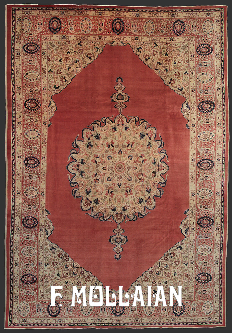 Tappeto Persiano Antico Tabriz Hagi Gialili n°:23089888
